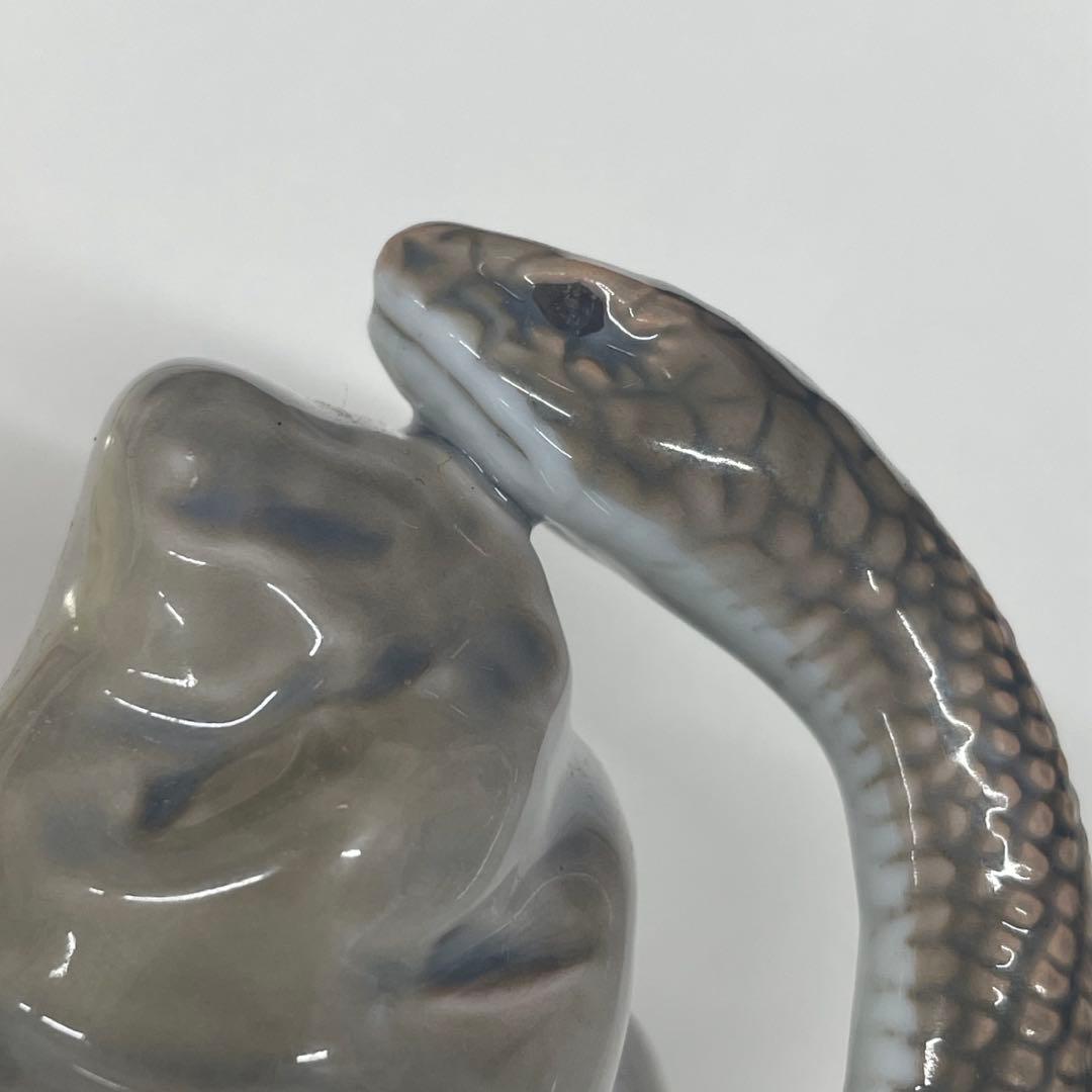 【N】ロイヤルコペンハーゲン フィギュリン 干支 ヘビ 巳