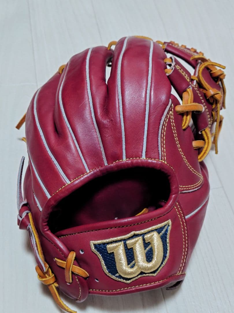 Wilson 87型 ベースマン別注 プロ担当型付 硬式 内野手用 使用1回