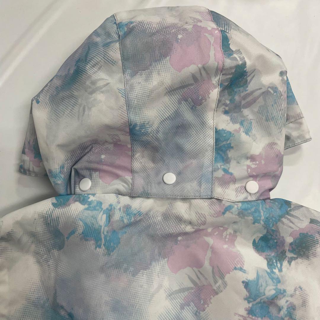 ARBN 白×紺 スキーウェア上下セット 130cm AB23WW1350J ①