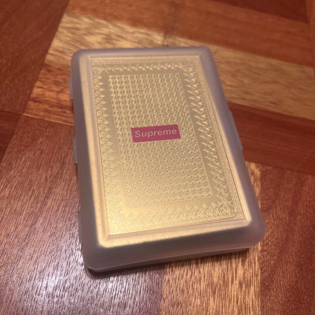 Supreme トランプ　ゴールド　新品未使用