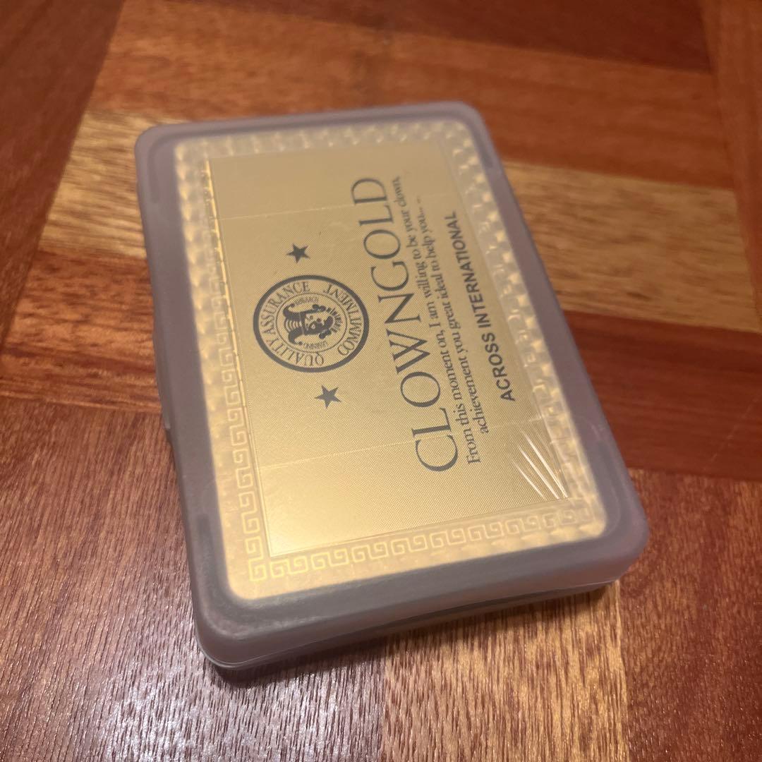 Supreme トランプ　ゴールド　新品未使用