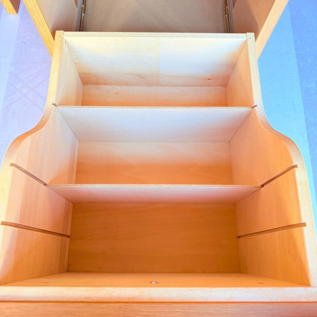 karimoku カリモク SS0446 デスクワゴン 天板昇降 学習