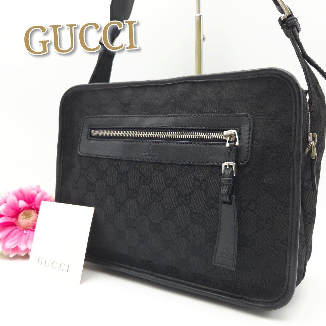 ネット　良品✨GUCCI ショルダーバッグ クロスボディ GG柄