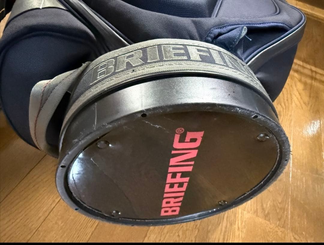 ノ*ガ様 ブリーフィング BRIEFING キャディバッグ CR-3 03　ネイ