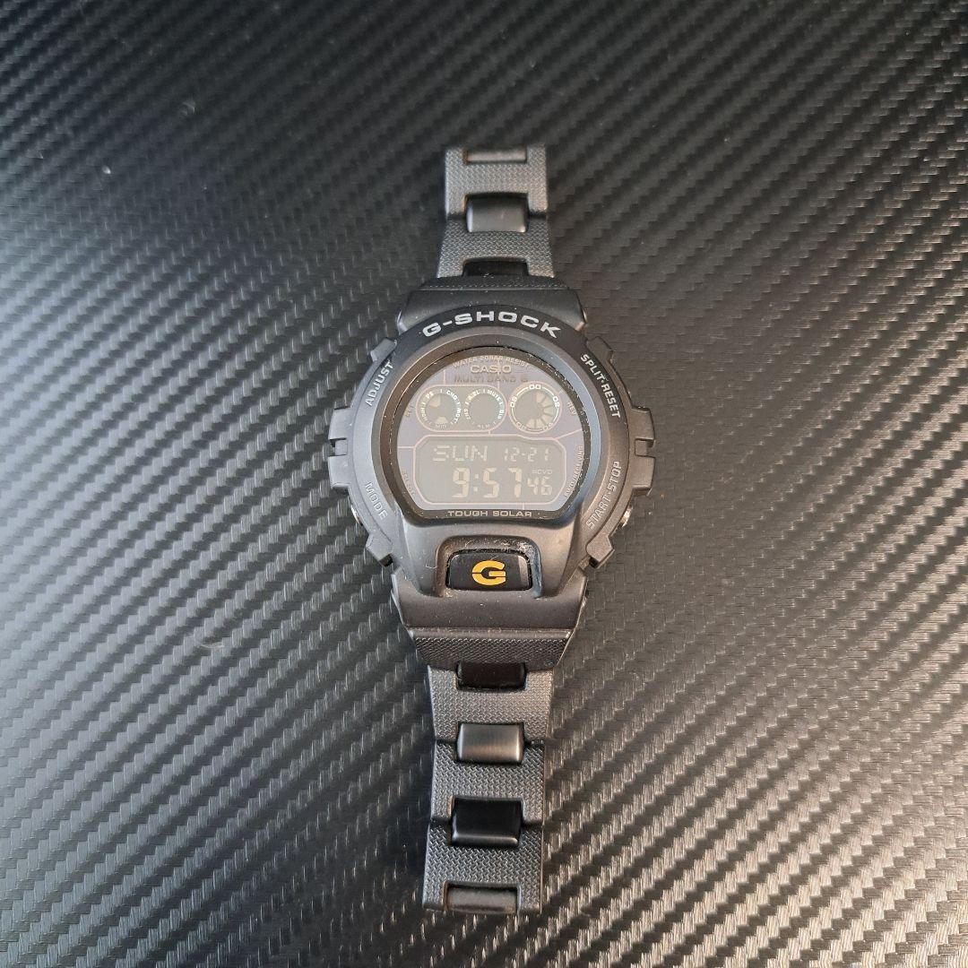 腕時計 ジーショック 電波ソーラー GW-6900BC-1JF ブラック