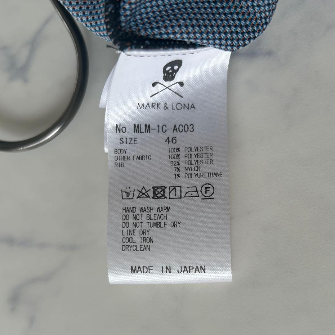 完売品 マークアンドロナ 2021年 パーカー ブルゾン 総柄 プルオーバー