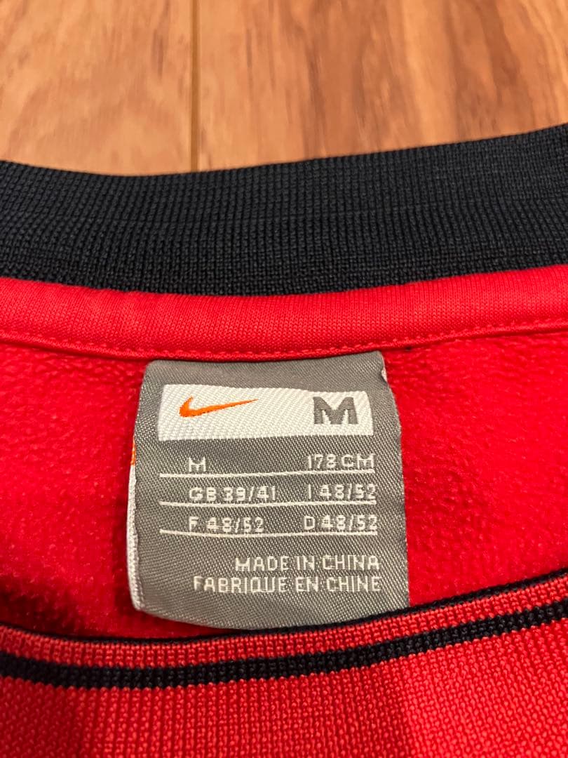 アーセナルFC Nike スウェット 赤 古着　ナイキ　プレミアリーグ