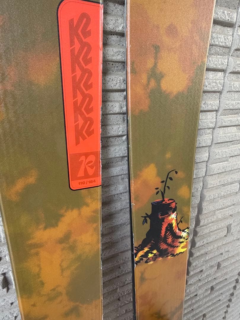 【使用2回】K2 reckoner 110 184cm ビンつき