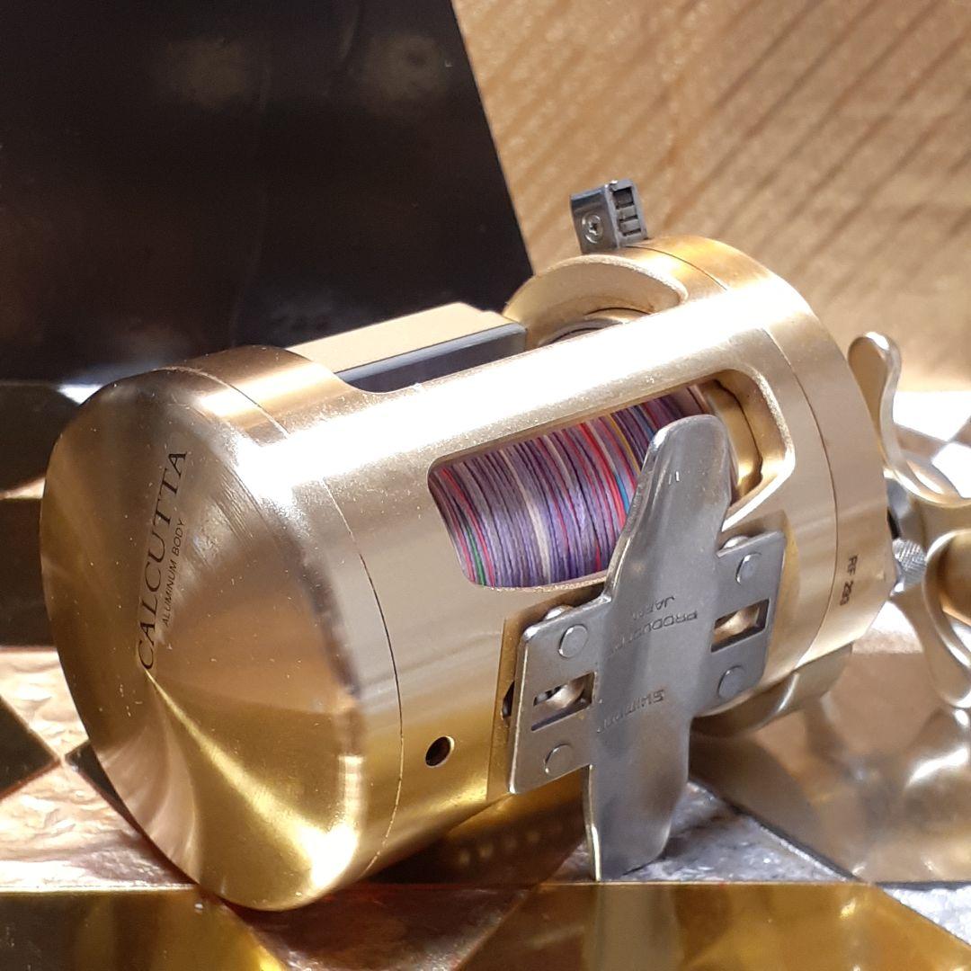 シマノ カルカッタ デジタナSLS 3000 船用 タイラバ ベイトリール 美品