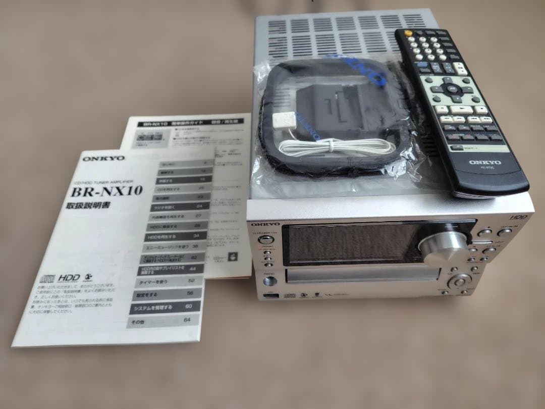 ONKYO CD/HDDチューナーアンプシステム BR-NX10