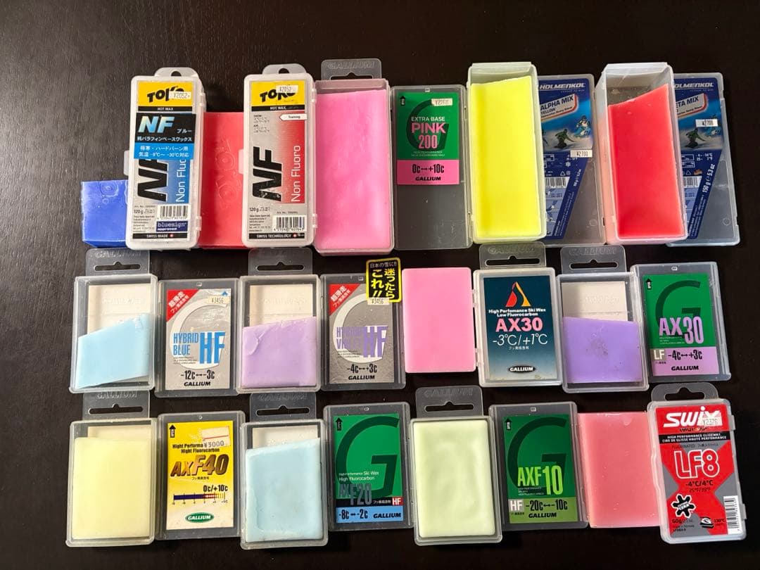 スキー、スノーボード　ワックスセット