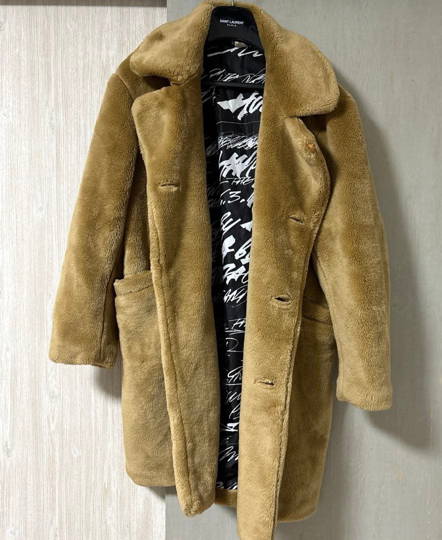 DELUXE デラックス ファー コート D5235 M 定価57800円