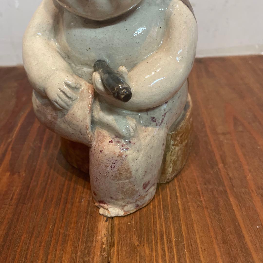 美品　陶芸　置物　オブジェ　年代物　ヴィンテージ　雰囲気ある