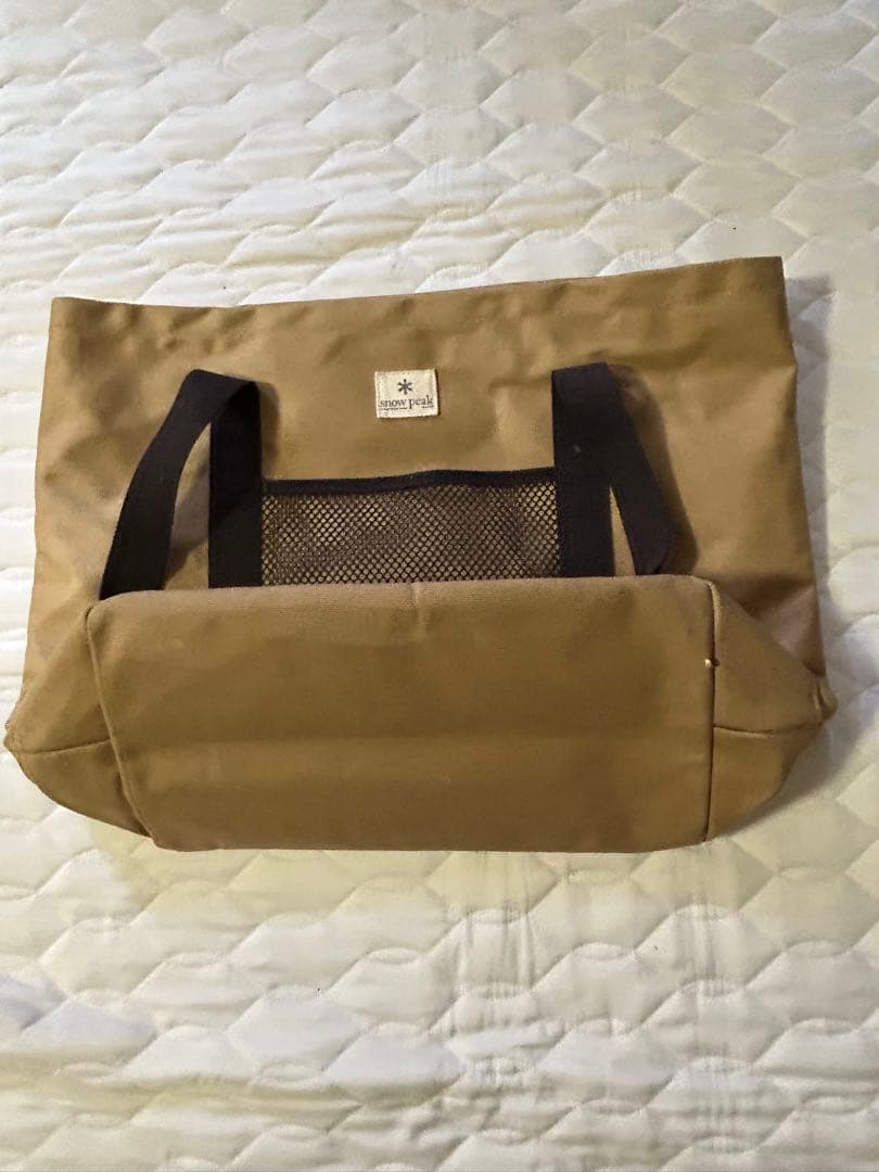 スノーピーク　キャンバス トートバッグ ジャンボ　400x220x450h