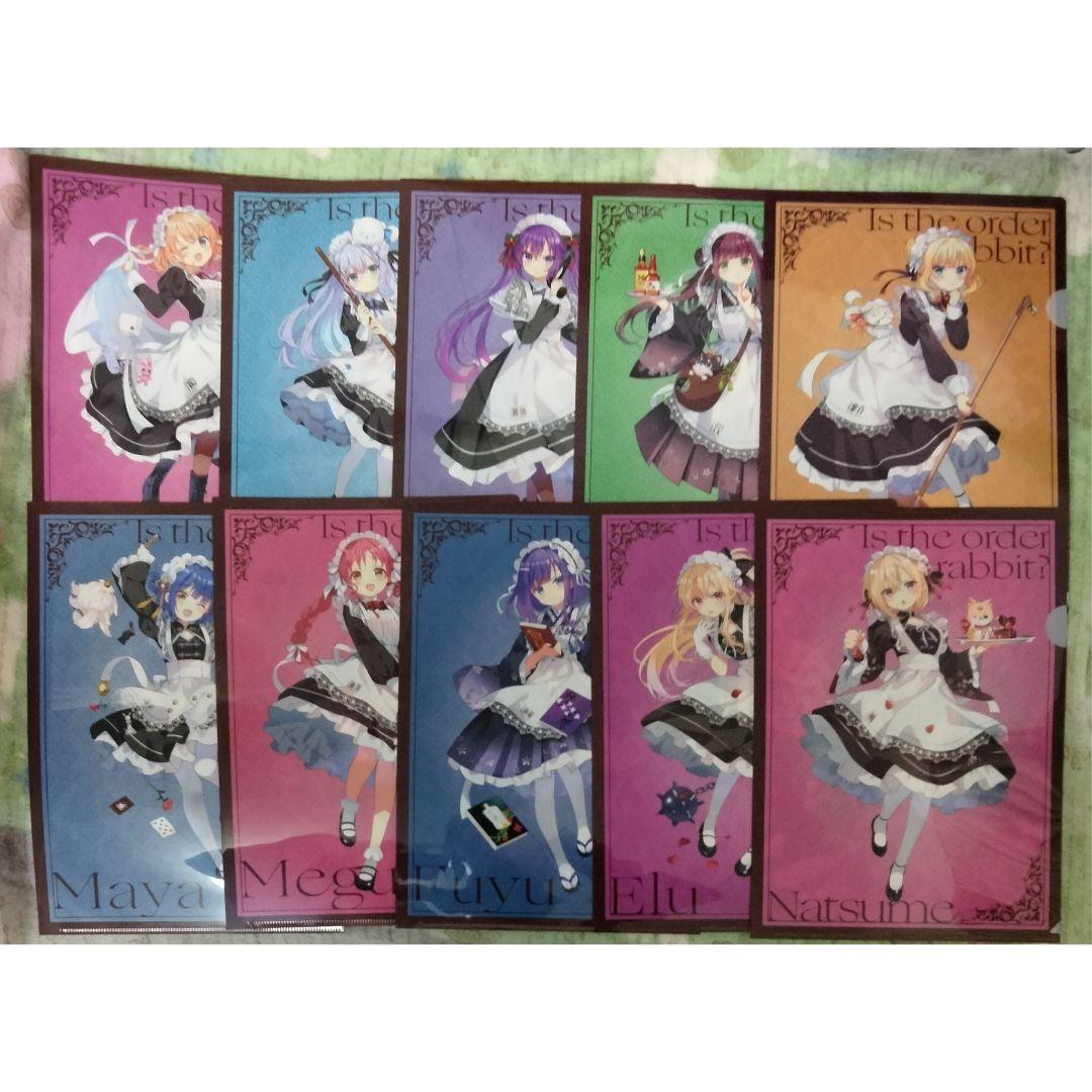 ご注文はうさぎですか？BLOOM クリアファイル maid by rabbits