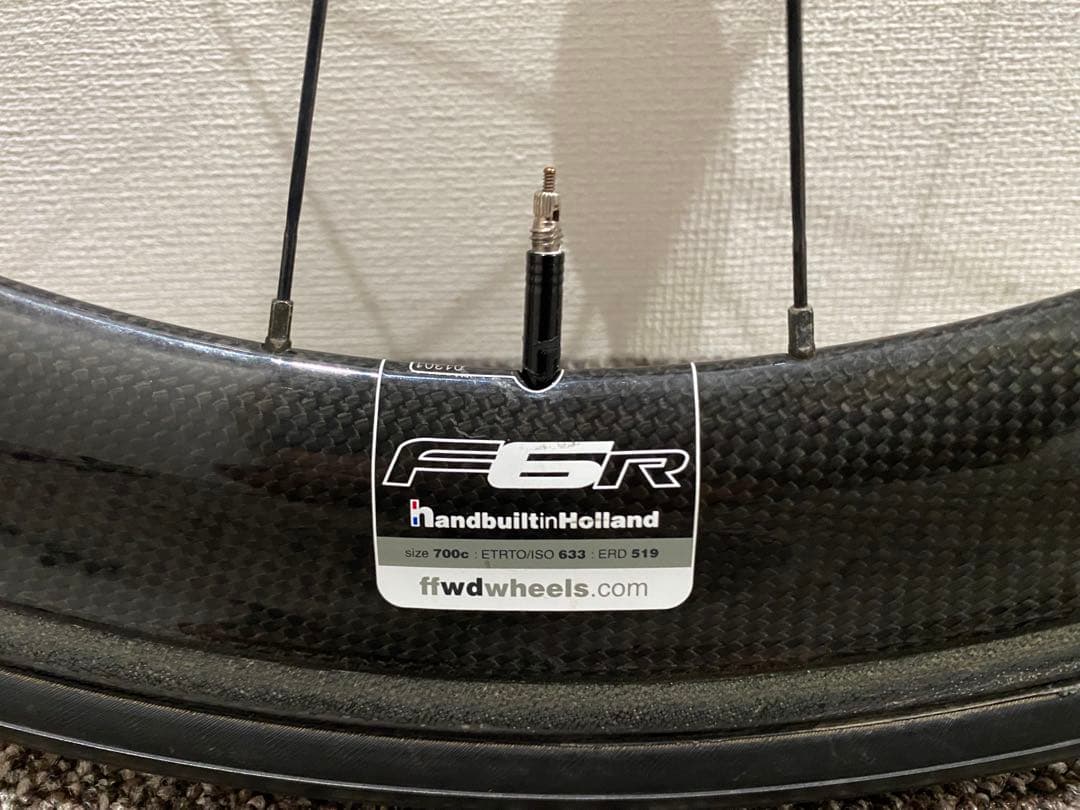 FFWD F6R 前後ホイール10s チューブラータイヤ付き60mmディープリム