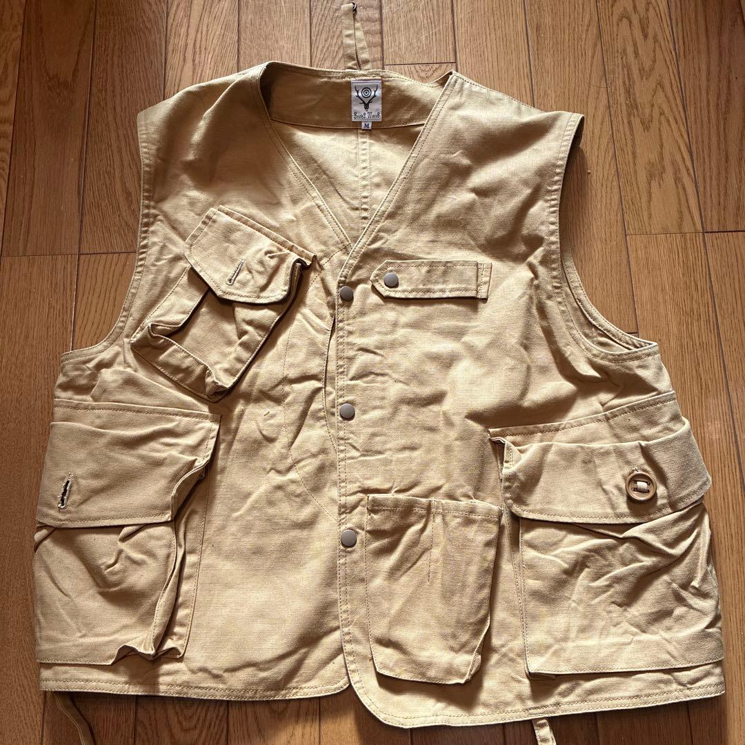 サウス2 ウエスト8 フィッシングベスト　Mサイズ 日本製