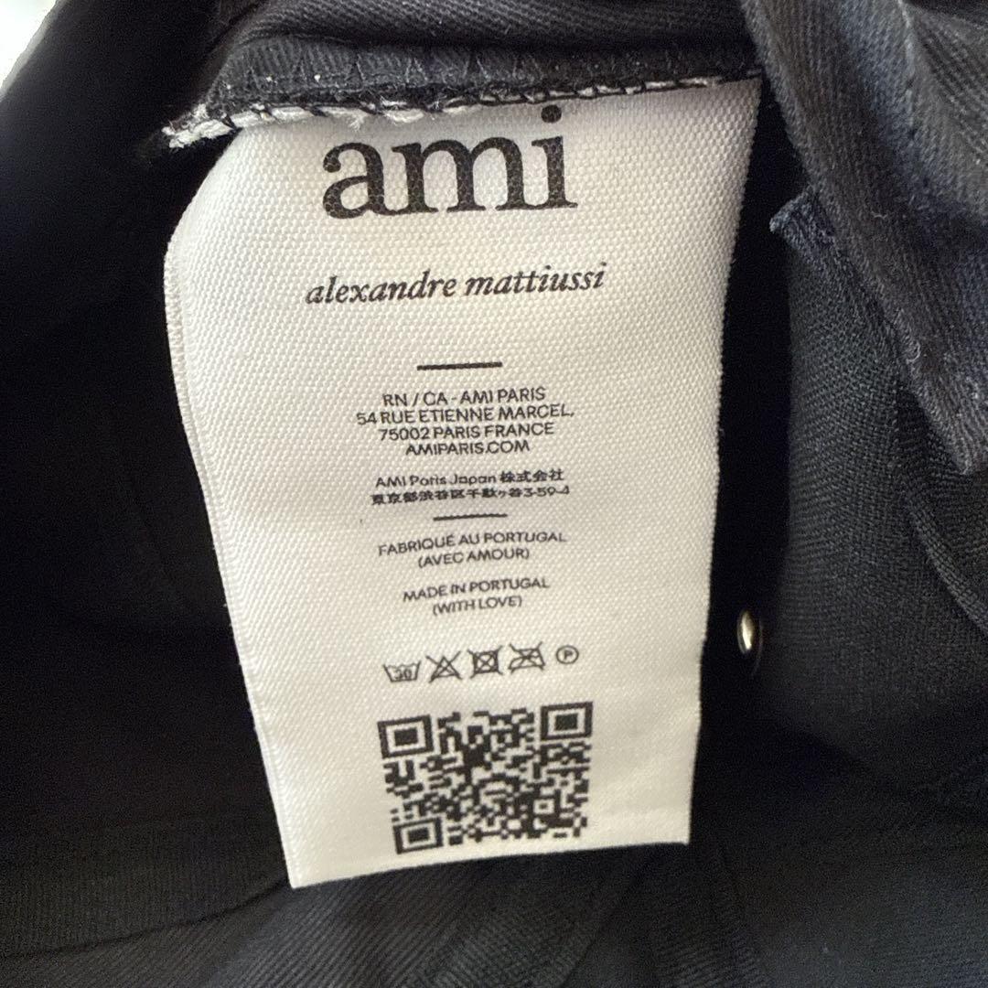 AmiParis アミパリス ベースボールキャップ 帽子 ブラック 男女兼用