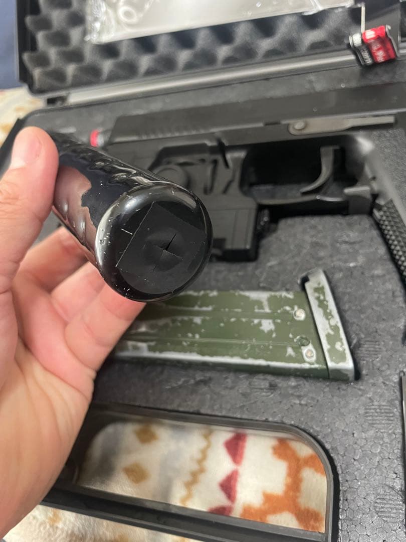 東京マルイ　SOCOM mk23 固定スライドガスガン　微カスタム