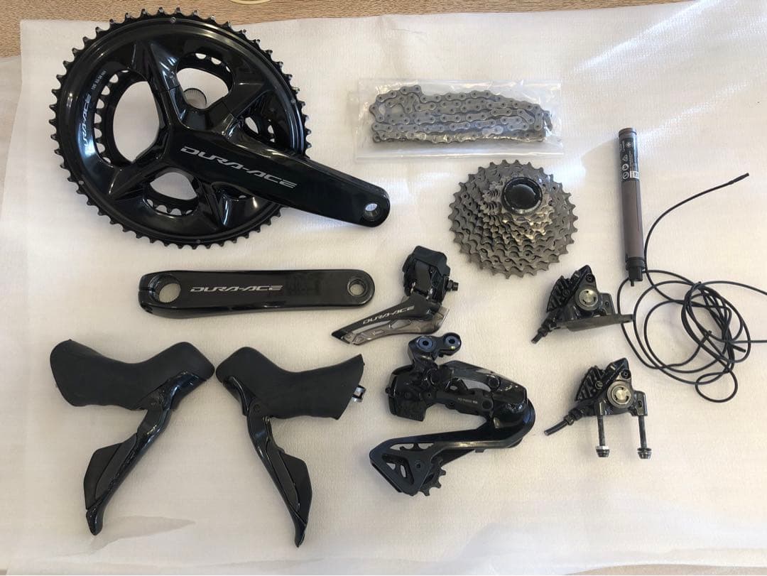 デュラディスク2枚付属デュラエース9270 170mm 52×36 雨天未使用