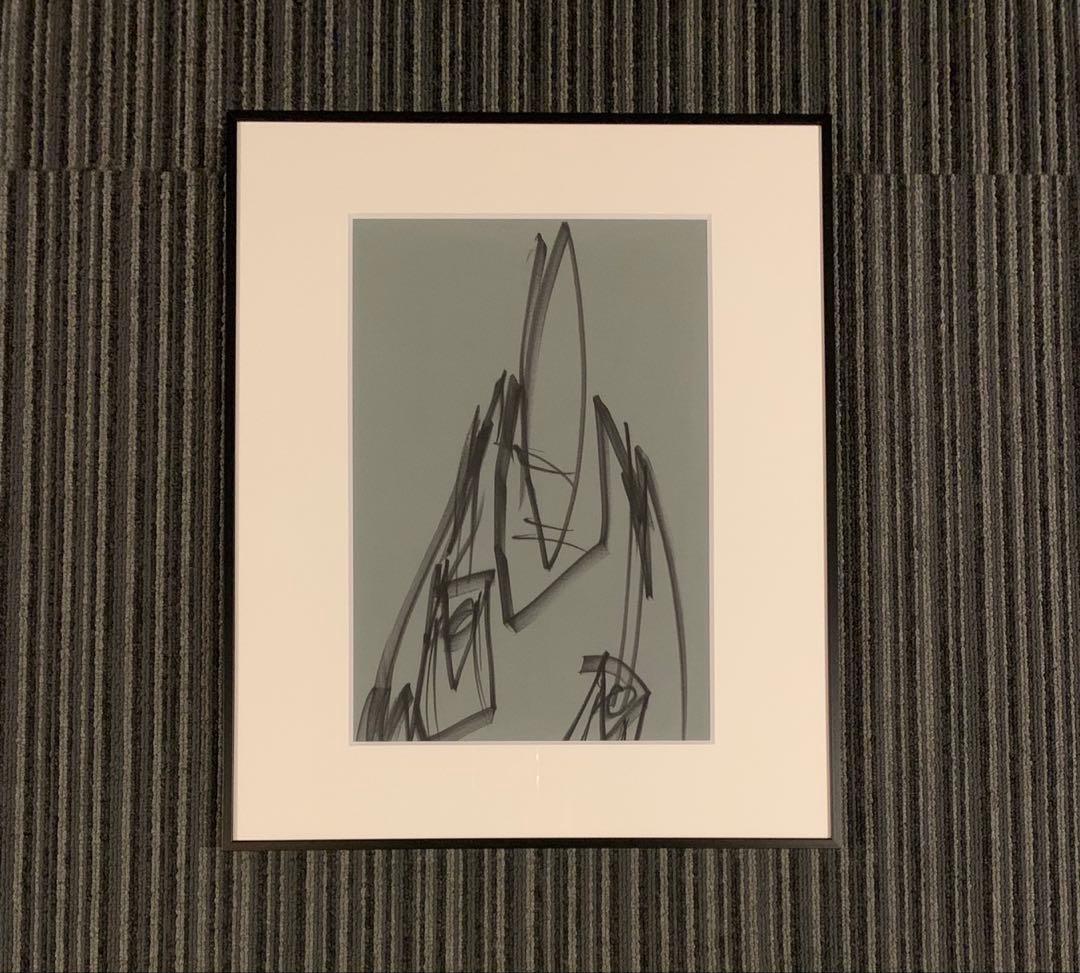 真作 FUTURA フューチュラ 直筆原画 サイン入 supreme ステッカー