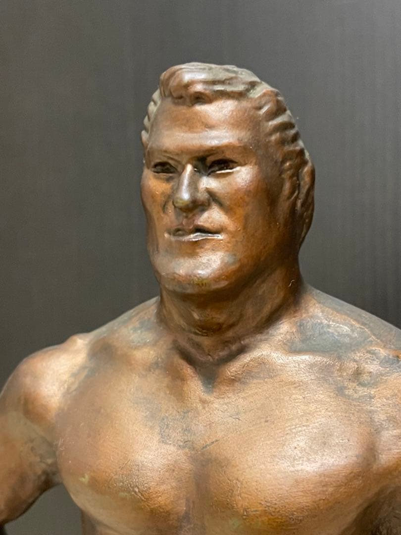 アントニオ猪木　ブロンズ像　フィギュア　新日本プロレス　アントニオ猪木銅像