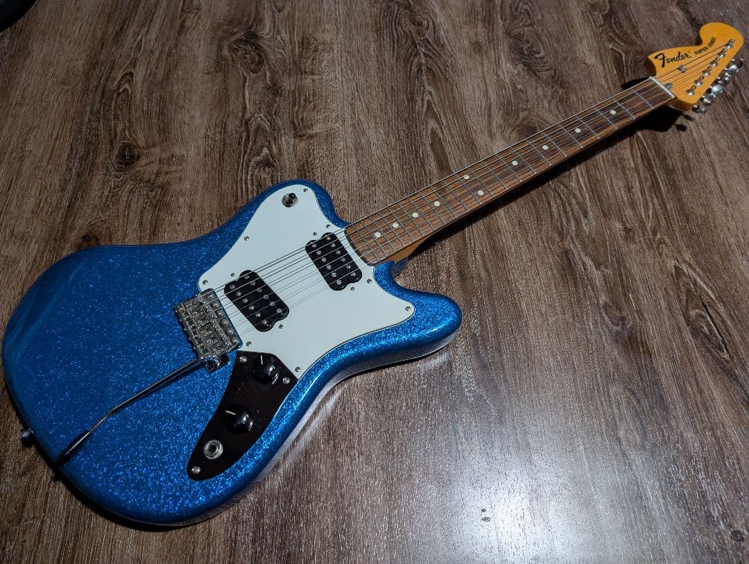 ギター Fender MiJ Ltd Super-Sonic Blue Sparkle