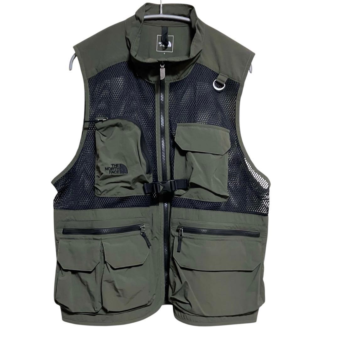 ノースフェイス NP22331 オリーブ ユーティリティメッシュベスト