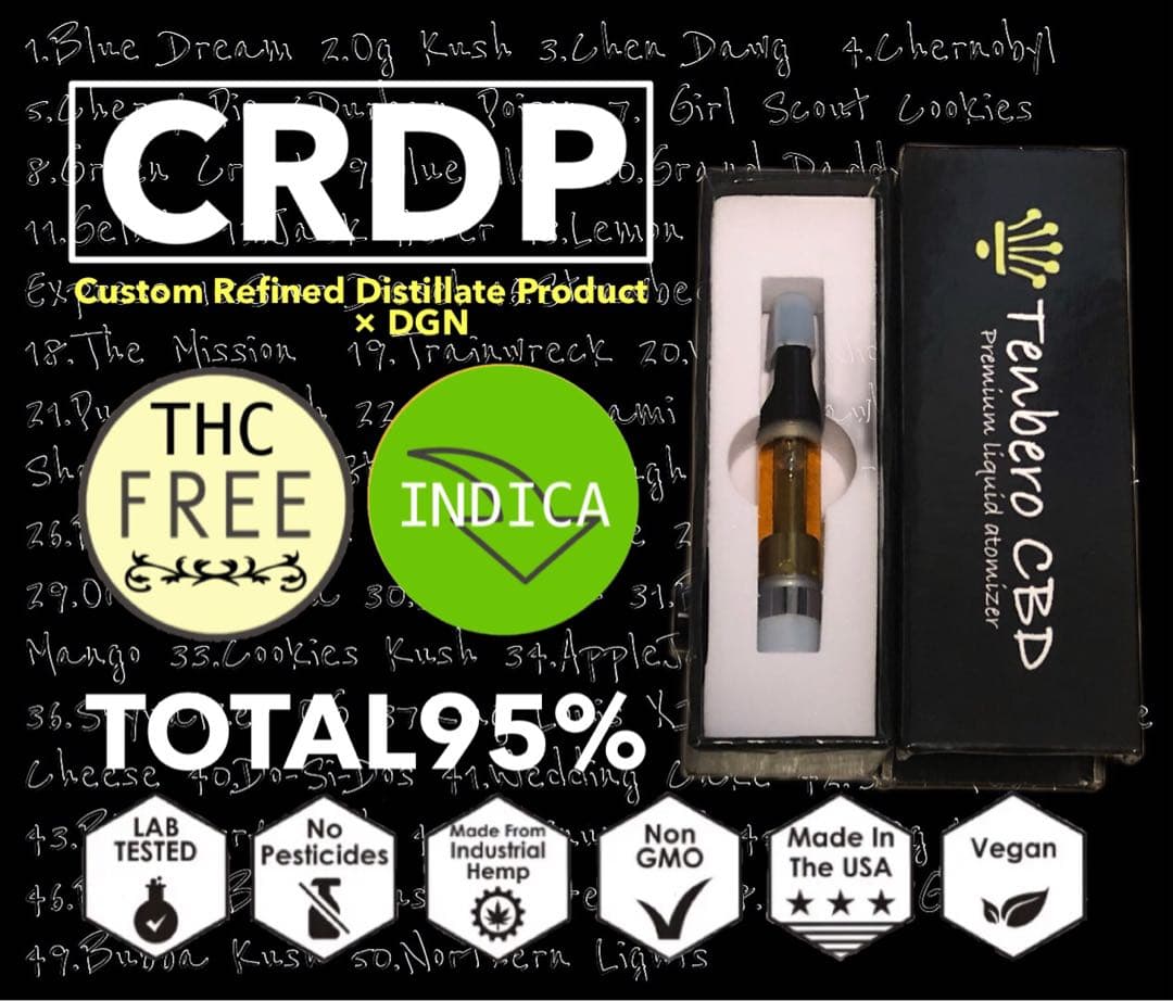 CRDP×DGNリキッド 1ml Bubba Kush