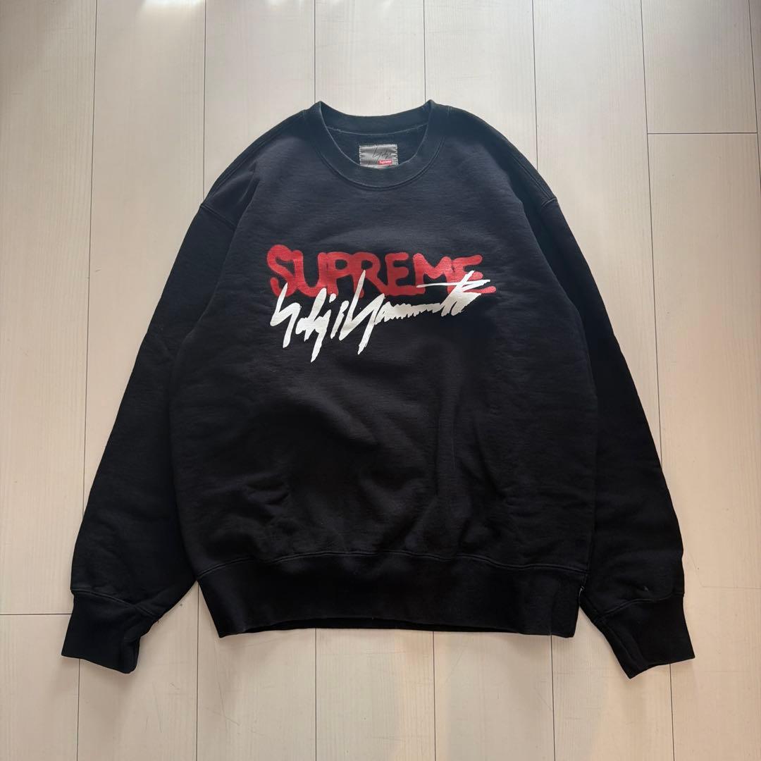 SUPREME ブラック トレーナー
