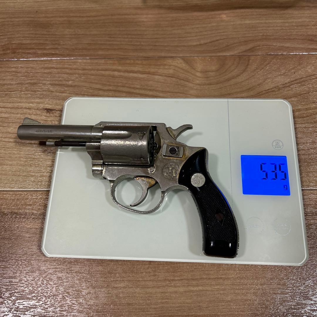 ロ*ー様 超希少WAリボルバー シルバー金属SMG モデルガン