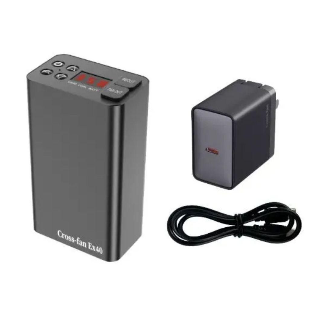 Cross-fan EX40 大容量バッテリー 99.9Wh
