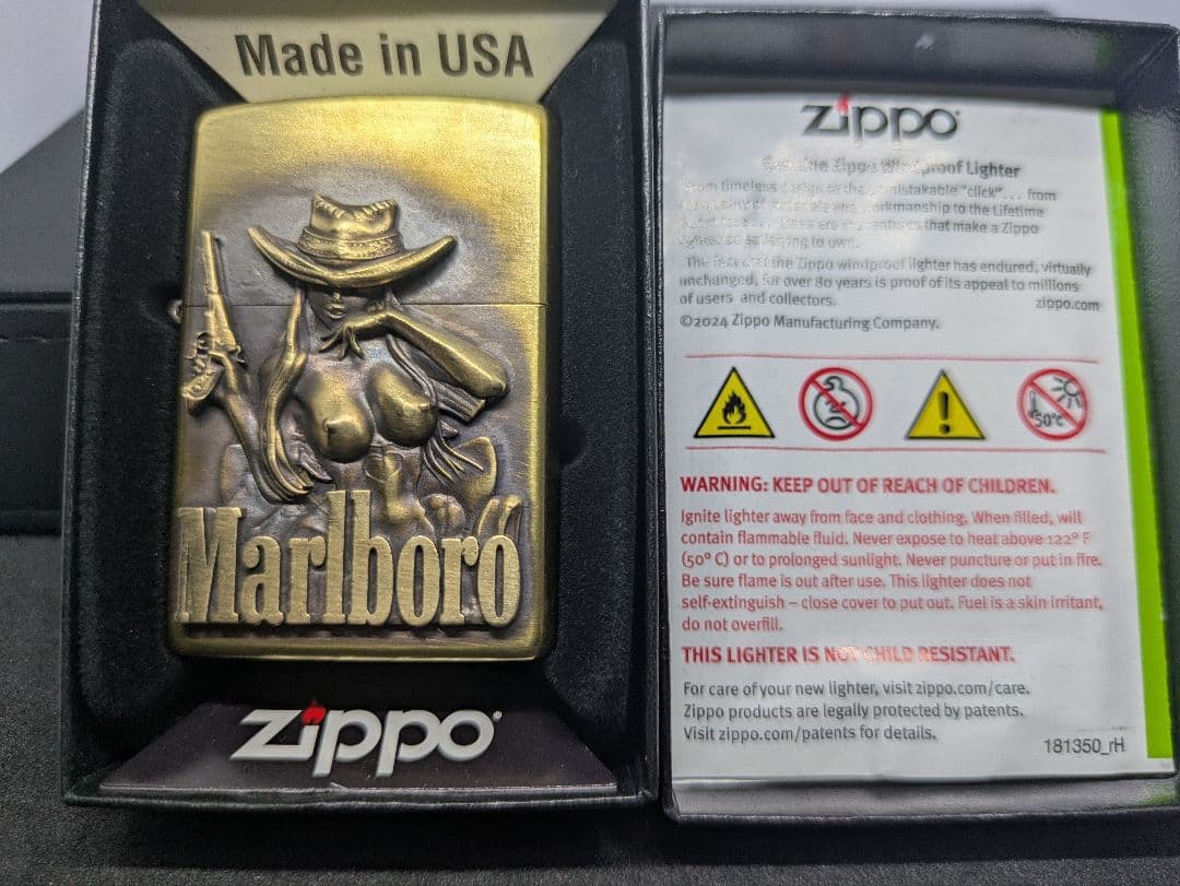zi 166　マールボロ　セクシー　ジッポー　未使用