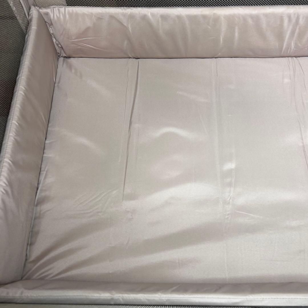 美品 アップリカ ココネル　ココア ベビーベッド 出産準備 新生児