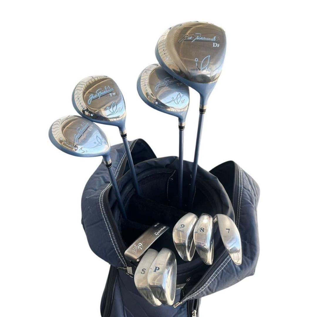 ジャックニクラウス レディース ゴルフクラブセット 10本