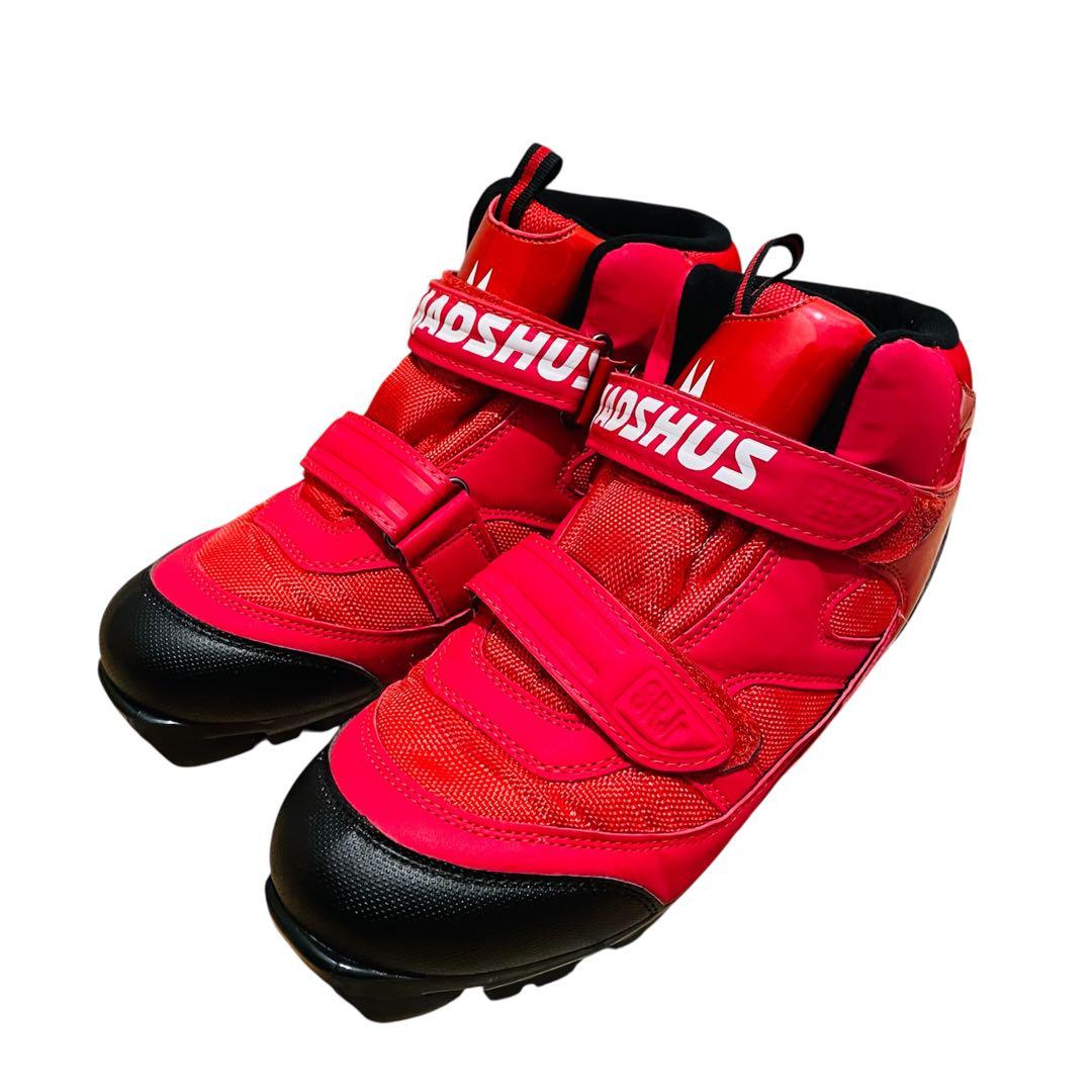 【美品】MADSHUS クロスカントリー スキー ブーツ ジュニア用 25cm