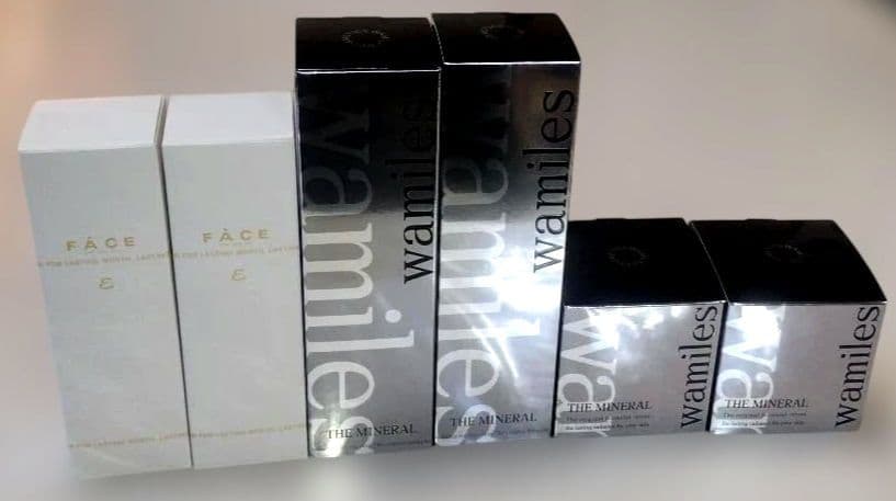 ⭐️洗顔料（メイク落とし）、ミネラル美容乳液、ミネラルクリーム各２点。