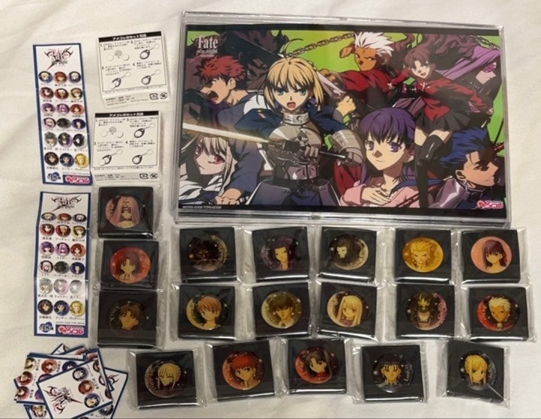 Fate fgo マイコレ　専用ケース　コンプリートセット　セイバー　間桐桜　凛