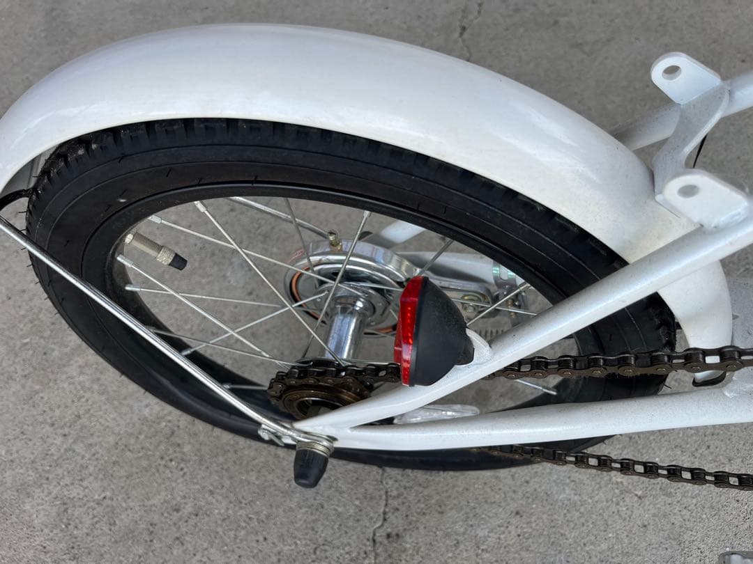 【送料込】折り畳み自転車 お父さんバイク ソフトバンクキャラクター