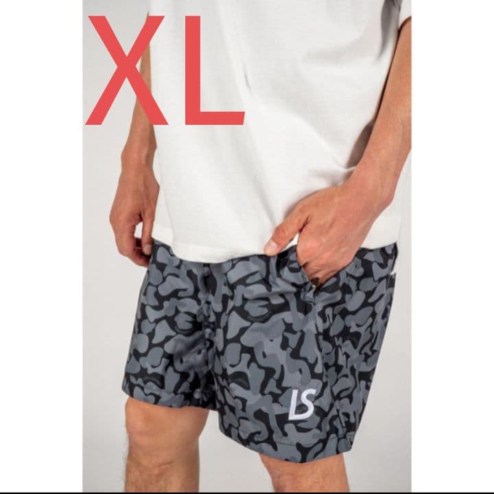 【新品未使用】ルースイソンブラ 20周年 カモ ショーツ XL 黒 ピステパンツ