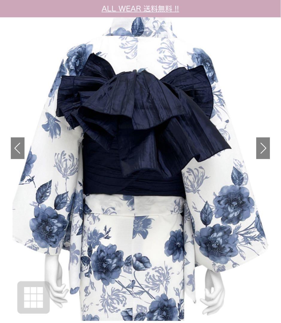 グレイル 浴衣 みなみちゃんコラボ 青 バラ