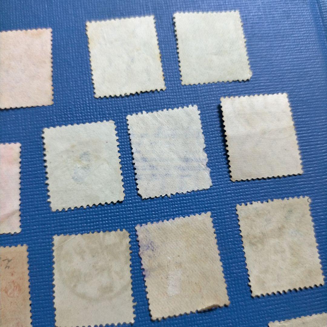 2998 銭位切手 1900年前後 小判 大正 等銭位レア古切手使用済29枚