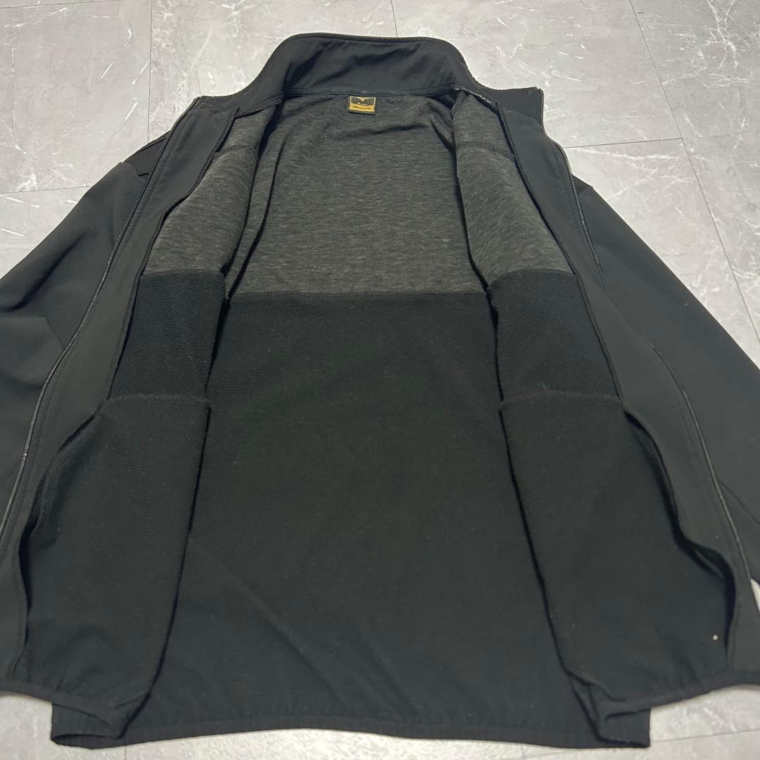 ⭐️人気⭐️ 【mizuno Pro】メンズ ジャージ セットアップ 黒 ロゴ入り