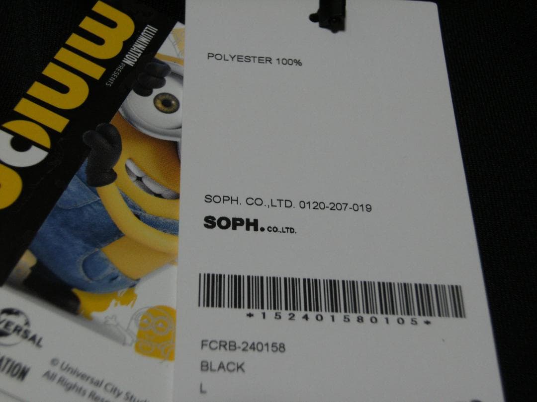 新品未使用！FCRB MINIONS PRACTICE SHORTS 黒 L