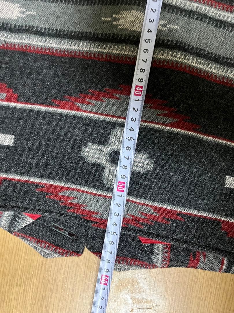 THE FLAT HEAD ブランケット ネイティブ ベスト サイズ38