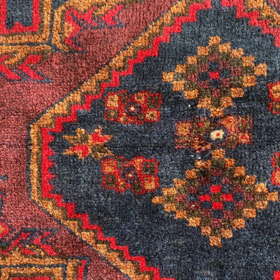 ★ tomo★ ヴィンテージラグ　トライバルラグ