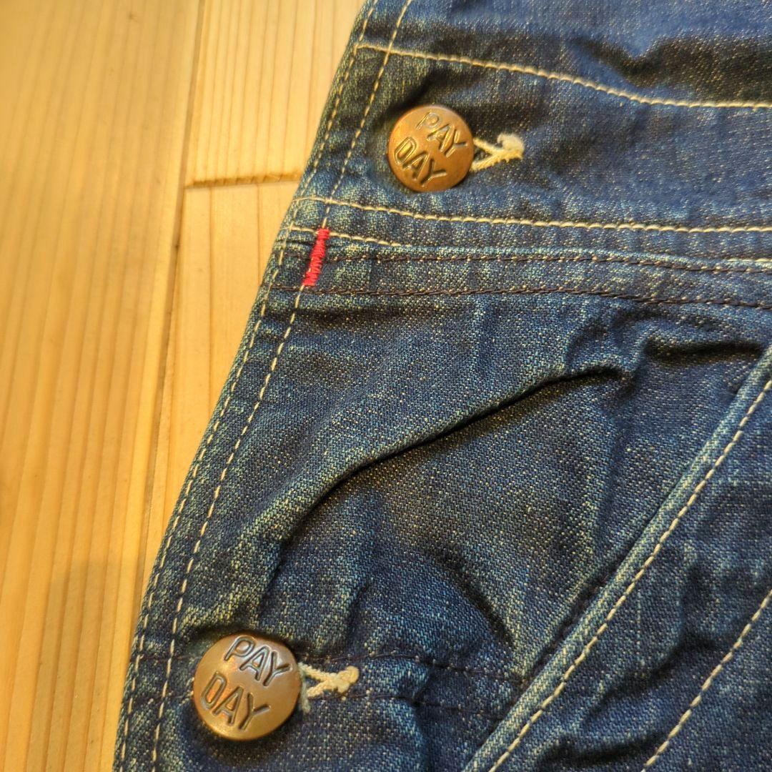 PAYDAY 50sビンテージオーバーオール 濃紺デニム　ミントコンディション