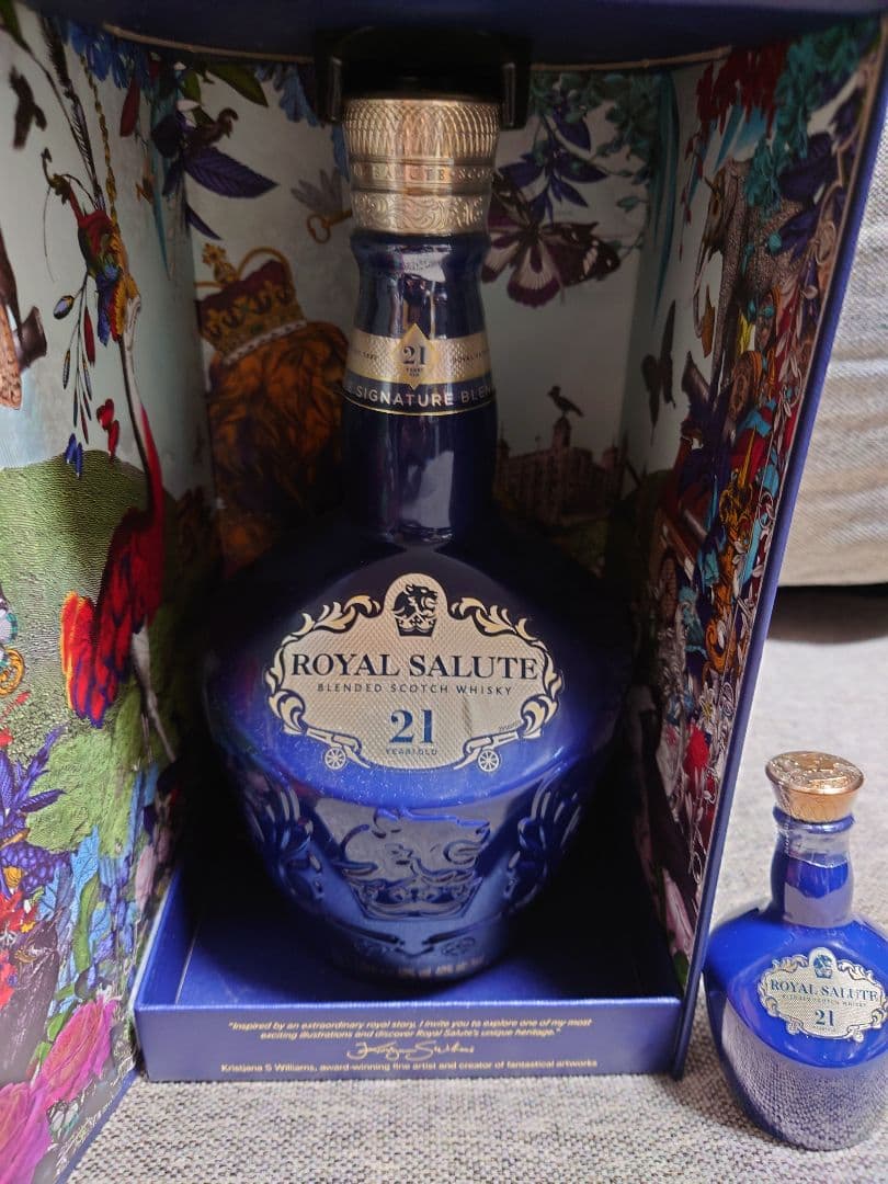 未開封　ロイヤルサルート　21年　 SALUTE 21年 ウイスキー