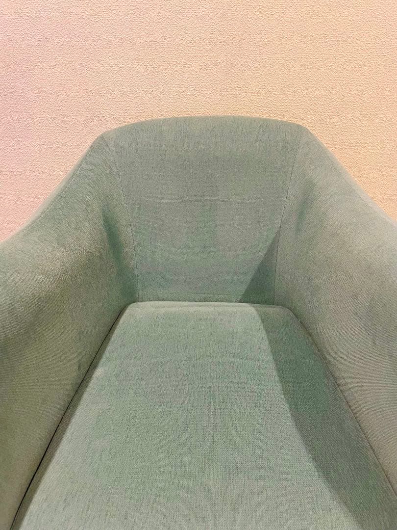 1人掛けソファ MINI MILLER ARM CHAIR Blue Gray/IDEE