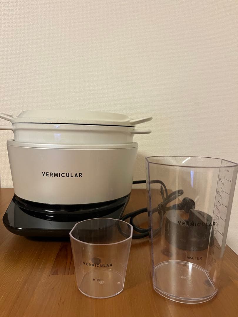 VERMICULAR 5号炊き炊飯器 計量カップ付き